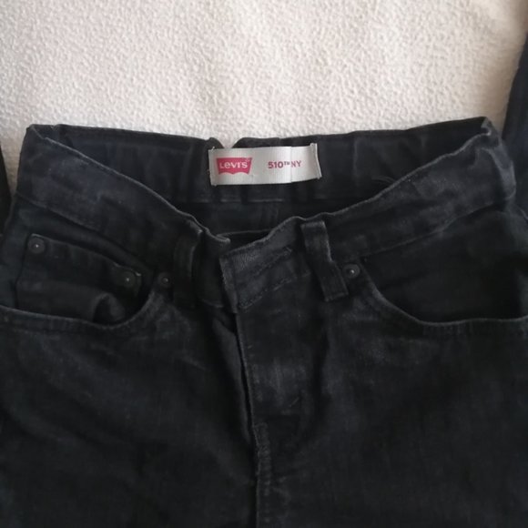 Levi's 510 Skinny Black Jeans - Picture 3 of 13